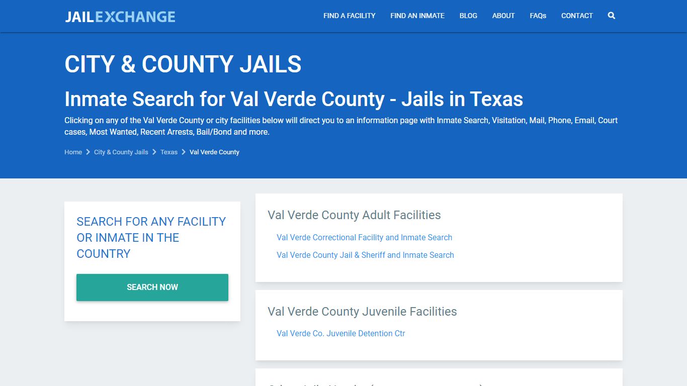 Val Verde County Jail List | Jail Inmate Search | Most ...